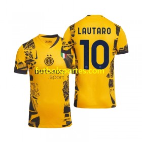 Camiseta Inter Milan Lautaro 10 Tercera Equipación 2024/2025